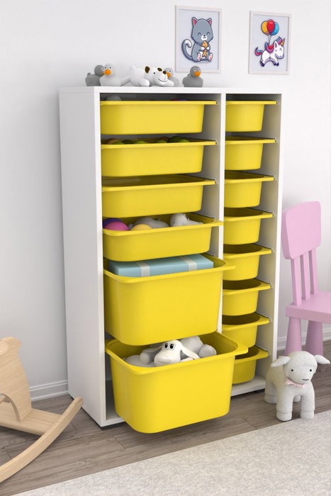 Hanah Home Rine 2D4K8U Blanco y Amarillo Hanah Home Rine 2D4K8U Blanco y Amarillo
